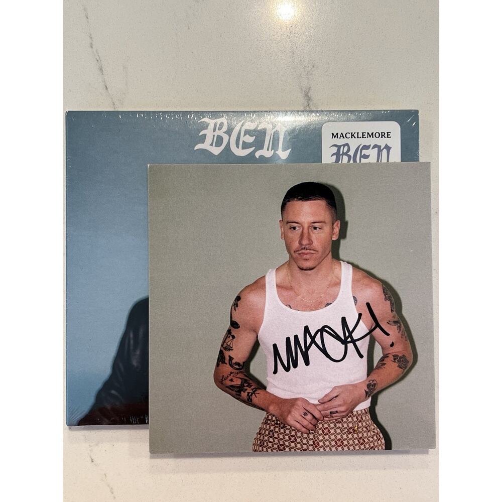 Macklemore Signed / Autographed Ben CD New